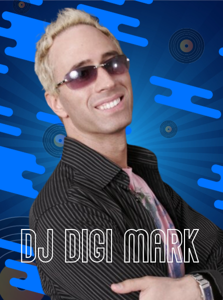 DJ DigiMark leaning back and smiling