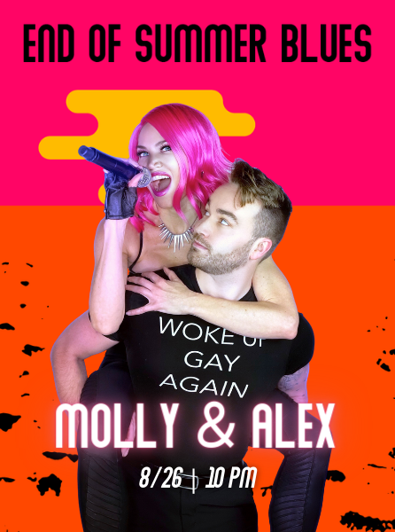 Molly & Alex at the Dunes Resort on August 26 starting at 10pm