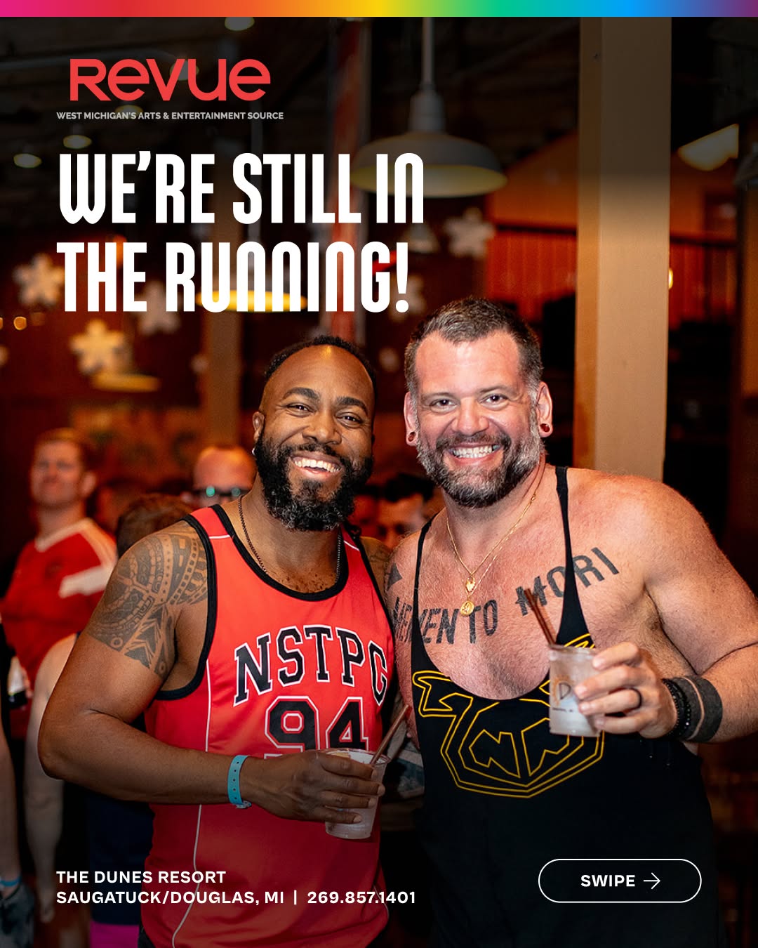 WE MADE THE FINALS! 🥳 Round 2 of voting for @revuewm's Best of the West begins today through May 15, and we need YOU. Ca&hellip;