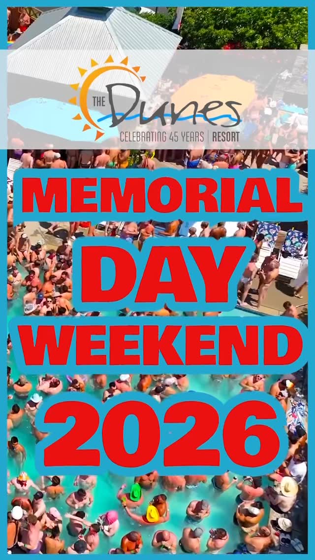 Memorial Day Weekend is coming in 🔥 Book your stay now for an action packed weekend and official pool opening with music&hellip;