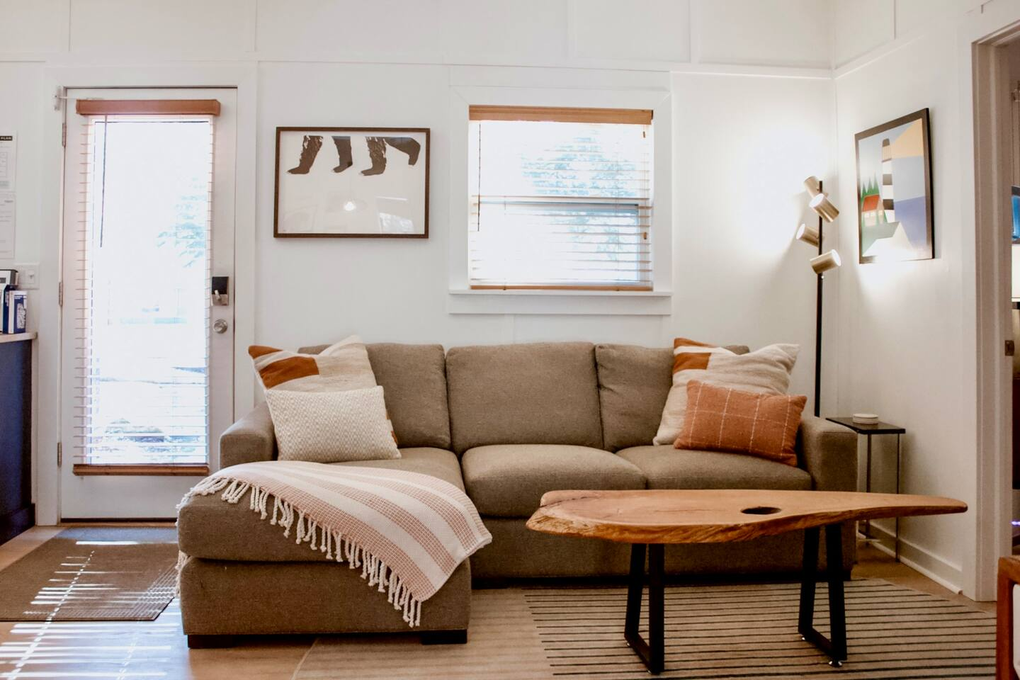 Living room at Sans Souci Properties.