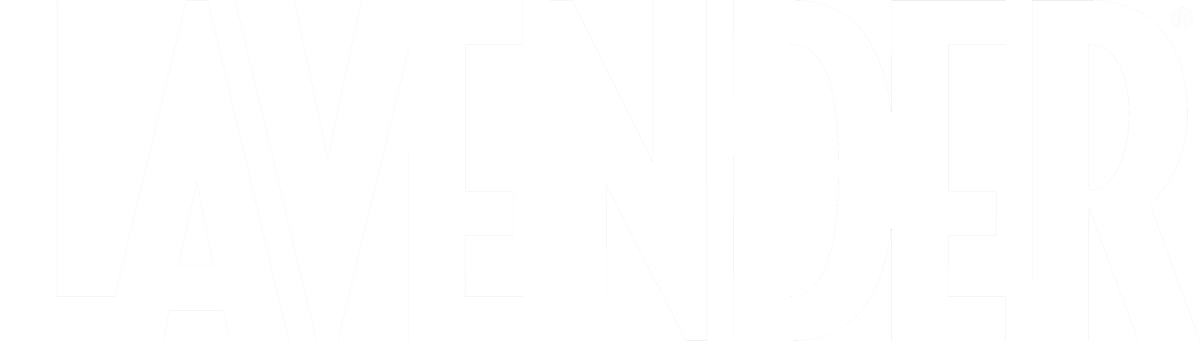 Lavender Magazine logo.